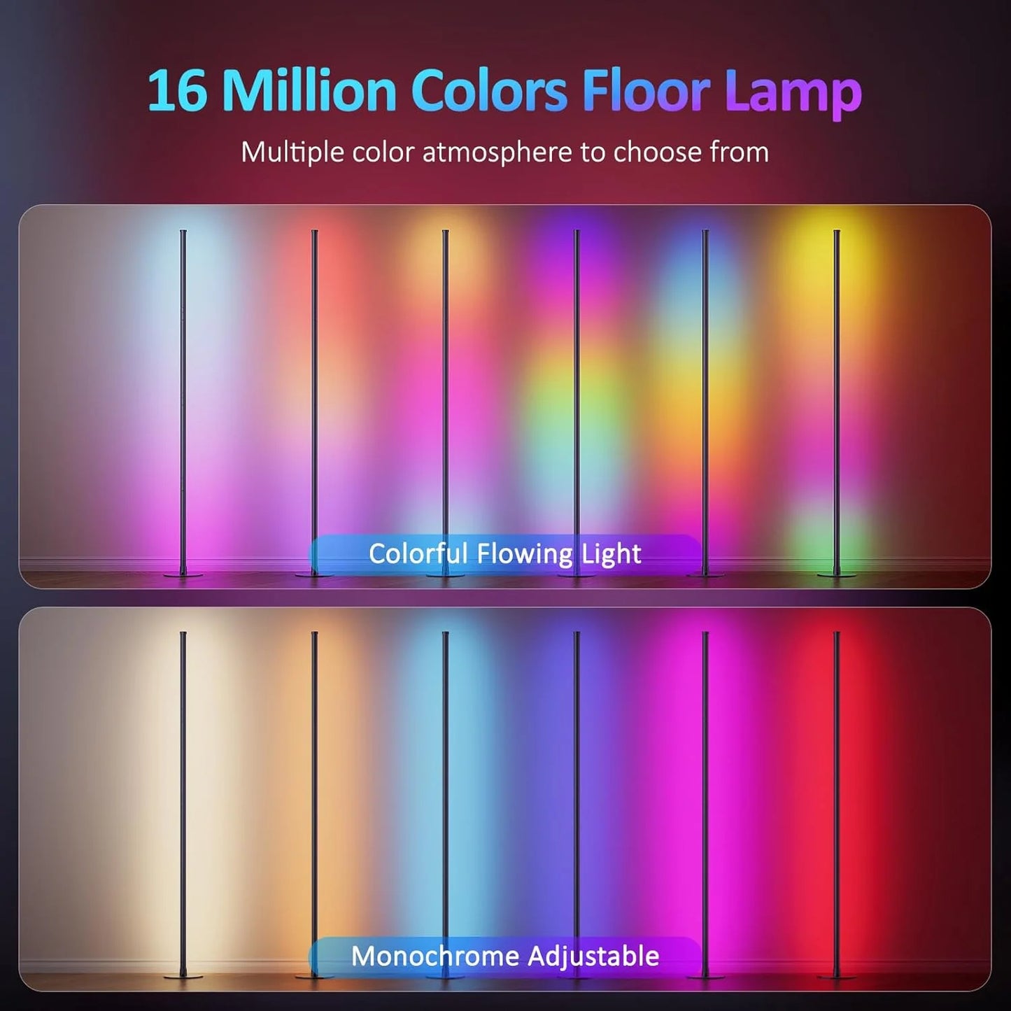 Corner Glow RGB Floor Lamp